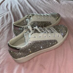 Brand New Size 11 Women's Glitter Sneakers